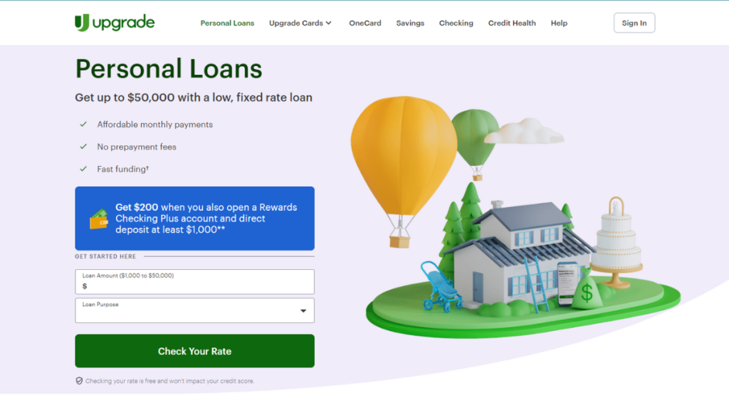 Upgrade Loans