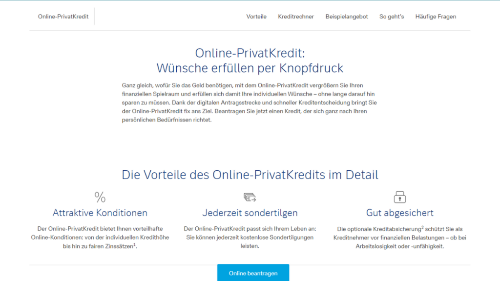 Deutsche Bank PrivatKredit