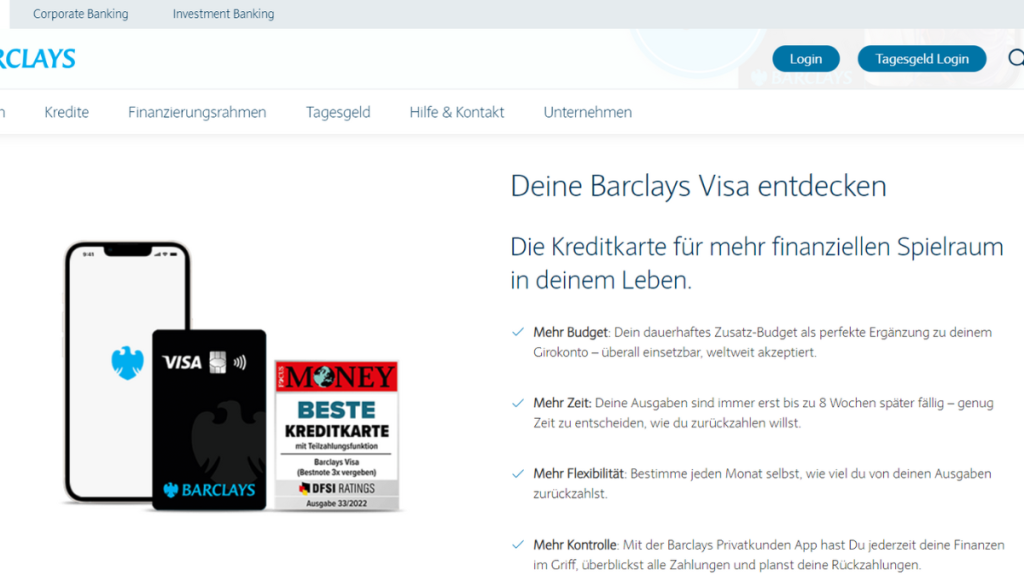 Barclays Visa